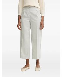 Benetton - Pantalon Ample À Plis Marqués - Lyst