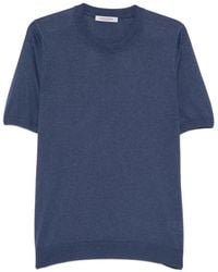 Fileria - Crew-Neck Short-Sleeve T-Shirt - Lyst