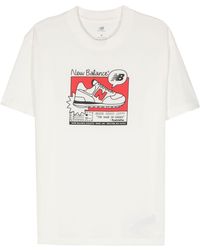 New Balance - Sport Essentials AD T-Shirt - Lyst