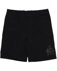 Chrome Hearts - Cross-Patch Sweat Shorts - Lyst