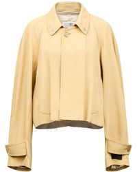 MM6 by Maison Martin Margiela - Jacke Mit Logo-Patch - Lyst