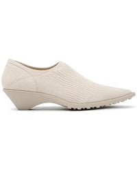Camper - X Issey Miyake Anna Ribbed Pointed-Toe Loafers - Lyst