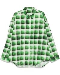 Acne Studios - Check-Pattern Shirt - Lyst
