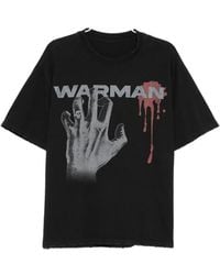 WARMAN - Graphic-Print T-Shirt - Lyst