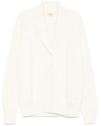 Barena - Cardigan Con Scollo A Scialle - Lyst
