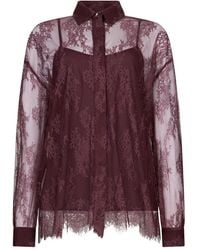 Liu Jo - Chantilly Lace Shirt - Lyst
