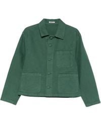 AURALEE - Patch-Pocket Jacket - Lyst