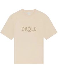 Drole de Monsieur - Logo Short-Sleeve T-Shirt - Lyst