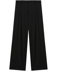 Helmut Lang - Pleat Detailing Tailored Trousers - Lyst