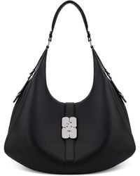Ganni - Bolso de hombro con detalles - Lyst