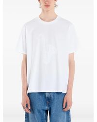 MM6 by Maison Margiela - Saxophone-Print T-Shirt - Lyst