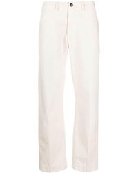 Fay - Tapered-leg Chino Trousers - Lyst