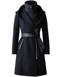 Mackage - Shia-Slb Belted Hooded Coat - Lyst