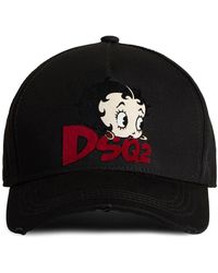 DSquared² - Logo-print Cotton Baseball Cap - Lyst
