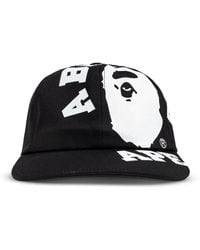 A Bathing Ape - Gorra con estampado gráfico - Lyst