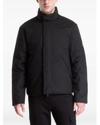 EA7 - Reversible Padded Jacket - Lyst