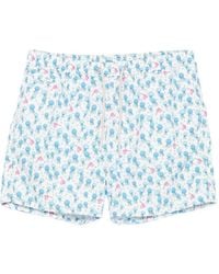 MC2 Saint Barth - Lighting Micro Fantasy Jellyfish-Print Swim Shorts - Lyst