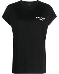 Balmain - Tops > t-shirts - Lyst