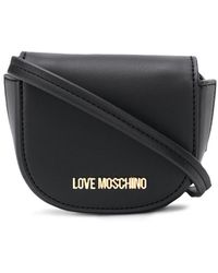 love moschino superquilt foldover bag