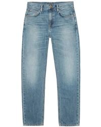 Nudie Jeans - Gritty Jackson Straight-Leg Jeans - Lyst