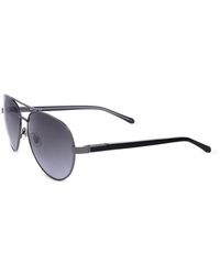 Fossil - Double-Bridge Pilot-Frame Sunglasses - Lyst