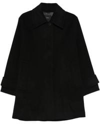 JOSEPH - Buttoned Single-Breasted Coat - Lyst