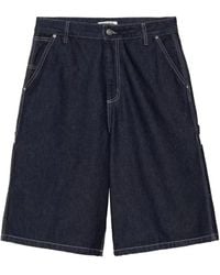 Carhartt - Shorts Met Contrasterende Stiksels - Lyst