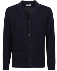 Ballantyne - Buttoned Patch-Pocket Cardigan - Lyst