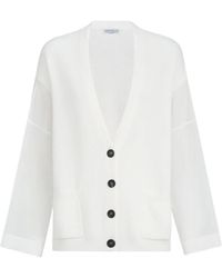 Brunello Cucinelli - Cardigan Côtelé - Lyst