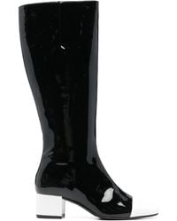 CAREL PARIS - Malaga Stiefel Aus Lackleder 50Mm - Lyst