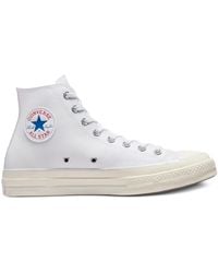 Converse - Chuck 70 Leather Hi Sneakers - Lyst