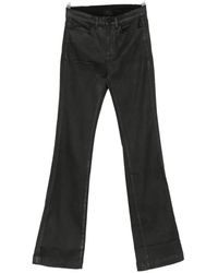 Thom Krom - Coated Flared-Leg Trousers - Lyst