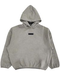 Fear Of God - Front Logo Patch Hoodie - Lyst