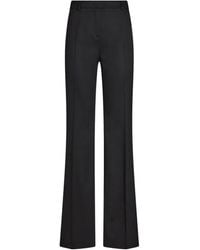 Etro - Wool Flared Trousers - Lyst