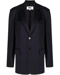 MM6 by Maison Martin Margiela - Colbert Met Enkele Rij Knopen - Lyst