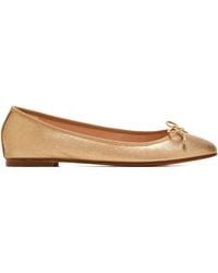 House Of Ballerinas - Angelique Bow-Detail Ballet Flats - Lyst