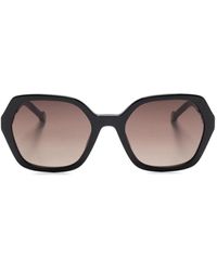 Carolina Herrera - Occhiali Da Sole Geometrici - Lyst