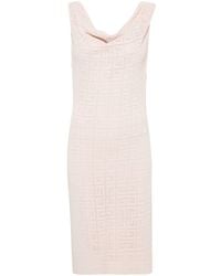 Givenchy - 4g-patterned Midi Dress - Lyst