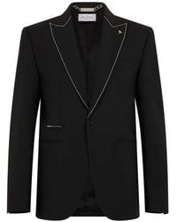 Philipp Plein - Stud-Embellished Regular-Fit Blazer - Lyst