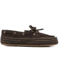 Paloma Barceló - Loafers Penelope Suede - Lyst