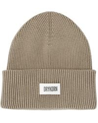 DRYKORN - Loah_3 Ribbed-Knit Beanie Hat - Lyst