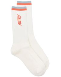 Autry - Logo-Detail Socks - Lyst