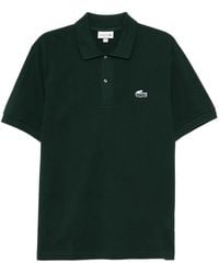 Lacoste - Logo-Appliqué Cotton Polo Shirt - Lyst