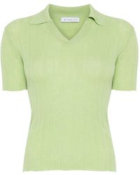 Manuel Ritz - Geribbeld T-Shirt - Lyst