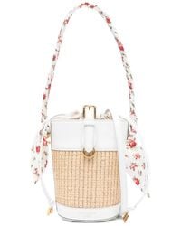 Dolce & Gabbana - Capri Rafia Bucket Bag - Lyst