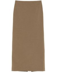 Nanushka - Dart-Stitching Maxi Skirt - Lyst