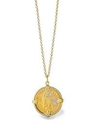 Verdura - Collar Ten Buck Con Colgante De Diamante - Lyst