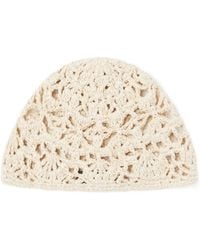 Alanui - The Sound Of The Sea Crochet Beanie Hat - Lyst