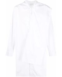 Yohji Yamamoto - Long-sleeve Button-fastening Shirt - Lyst