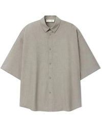 Fear Of God - Silk-Blend 3/4 Sleeve Button-Up Shirt - Lyst